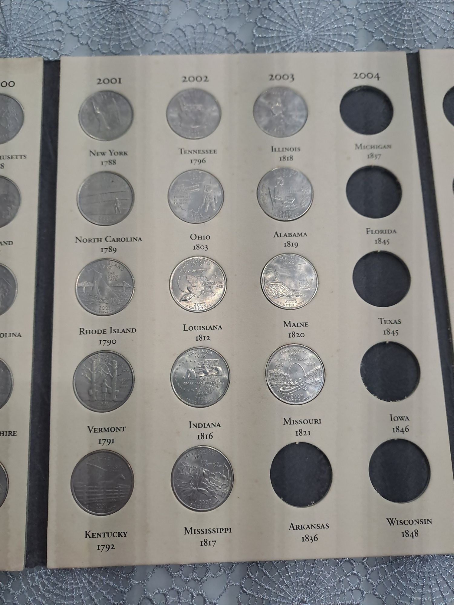 Fifty State Commemorative Quarters 1999