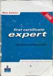 Podręcznik first certificate expert New Edit TEACHER'S RESOURCE BOOK