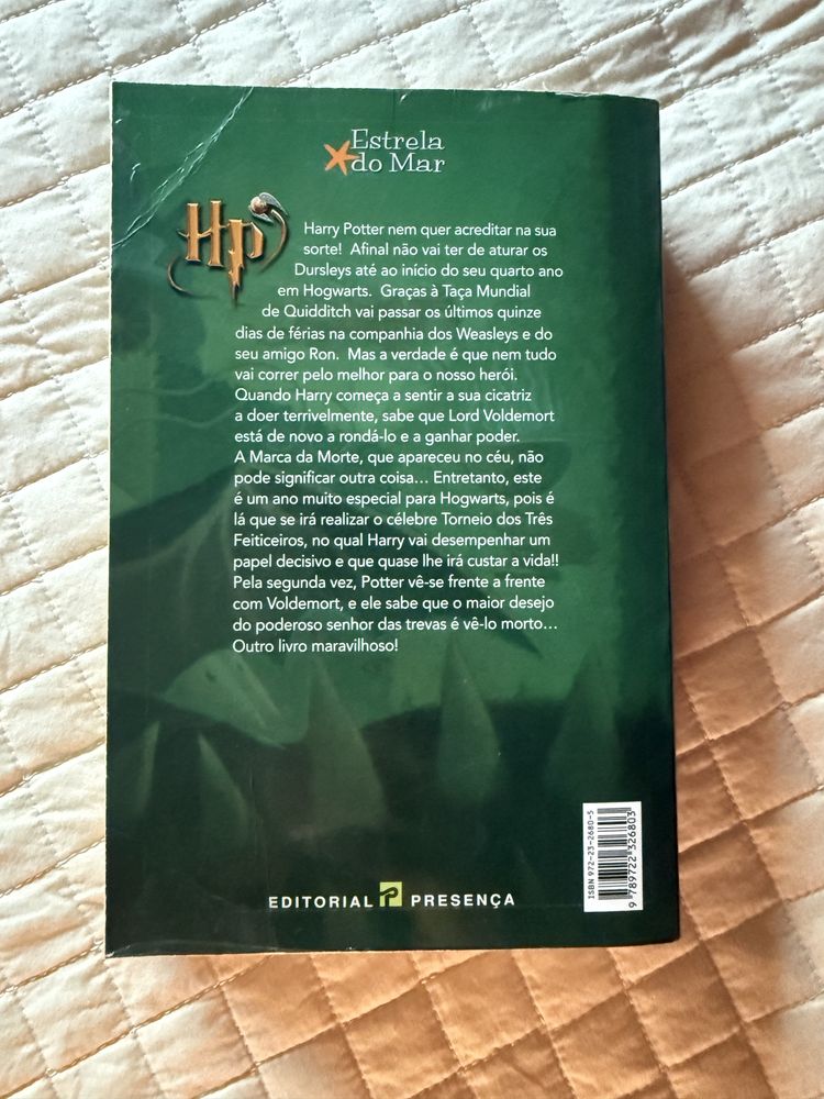 Harry Potter e o Cálice de Fogo 1a edição portuguesa
