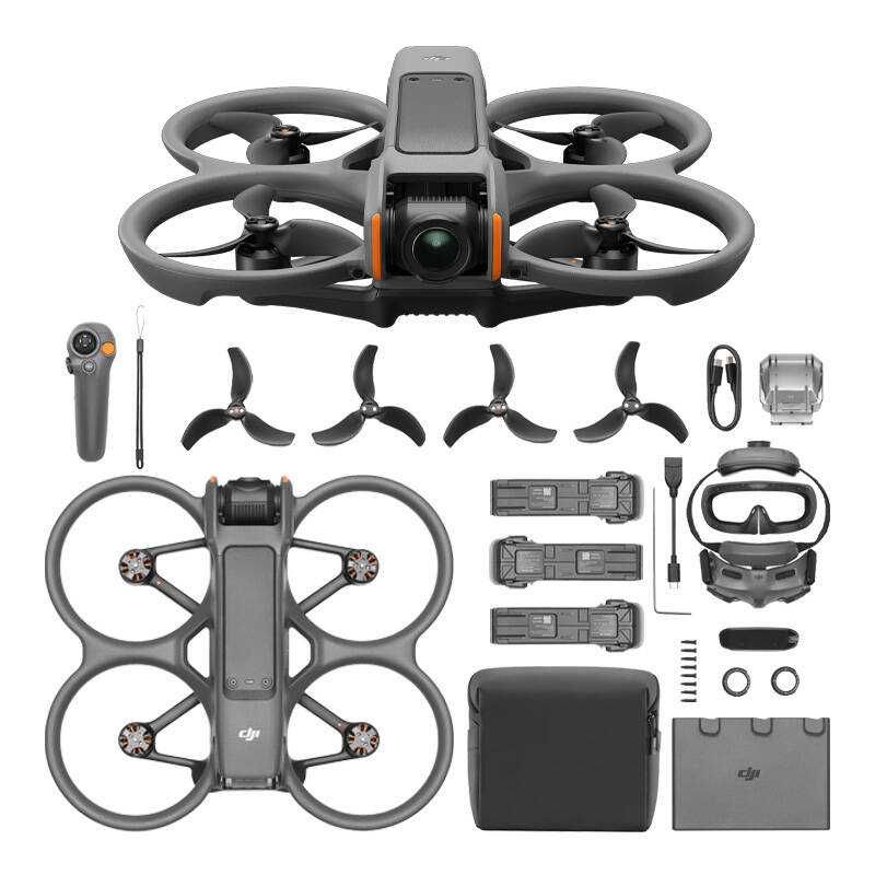 Dron DJI Avata 2 Fly More Combo Trzy Baterie Nowy Gwar. 2 lata