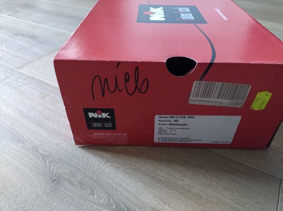 Trzewiki Nik roz. 40