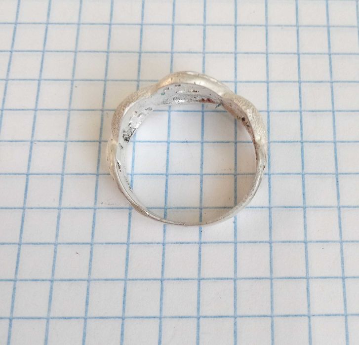 Перстень кольцо ажурне. Розмір 19. Срібло 925 проба. Вінтаж