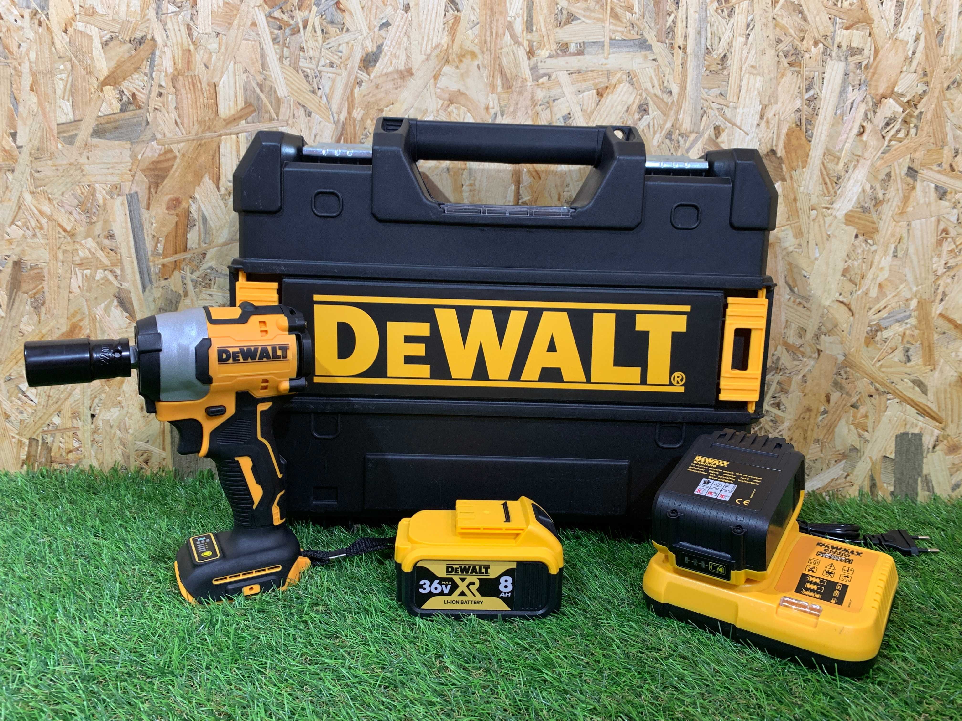 2в1 Болгарка DeWALT DCG 405 P2 36V 8A + Гайковерт Девольт DCF 922 36V