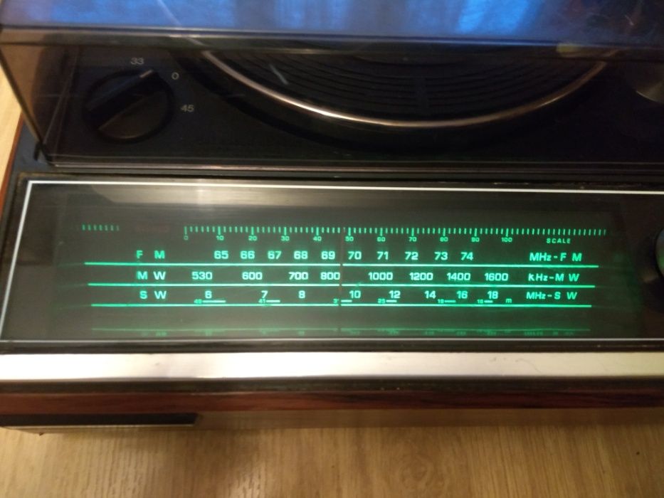 Gramofon Panasonic + kaseta + radio
