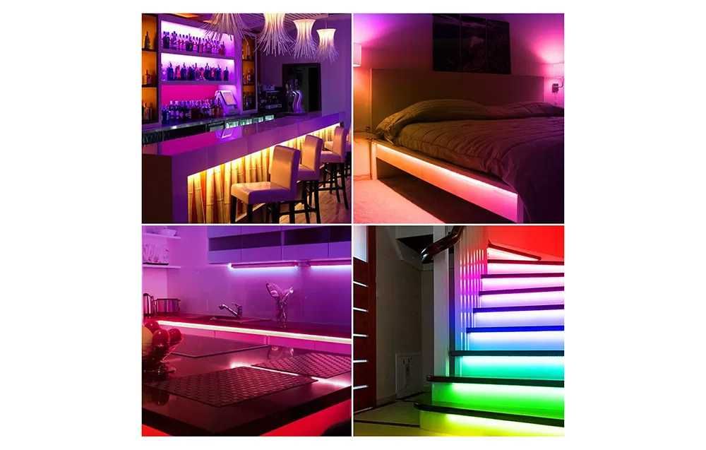 Inteligentna taśma LED RGB Gosund SL2-C, (5m)  Wi-Fi, 16W