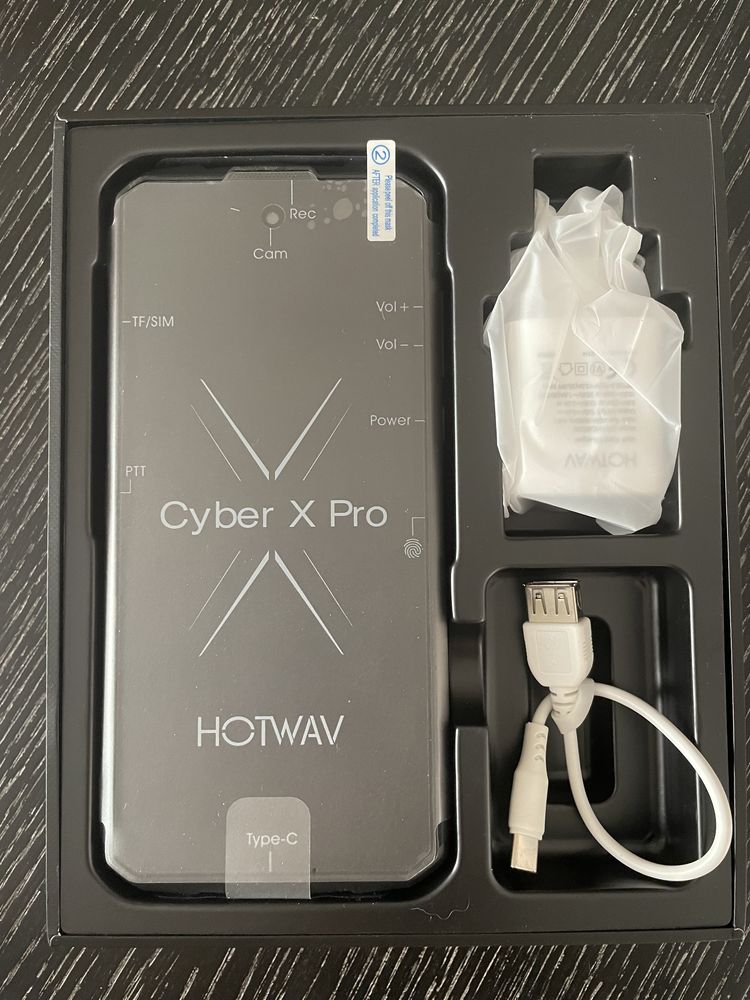 Защищенный смартфон Hotwav Cyber X Pro 12/256 Black