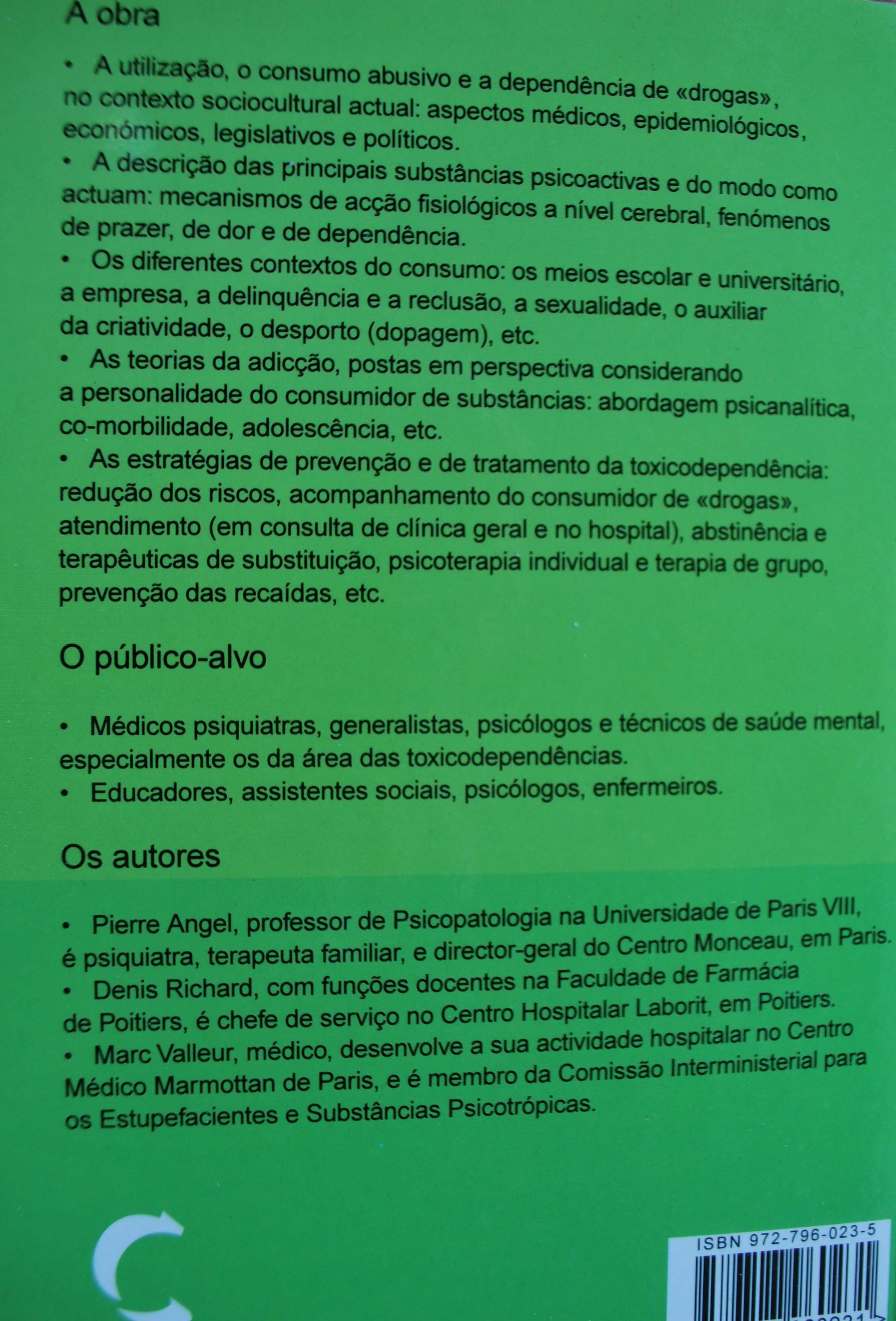 Toxicomanias (Alcoolismo e Toxicomanias Modernas)