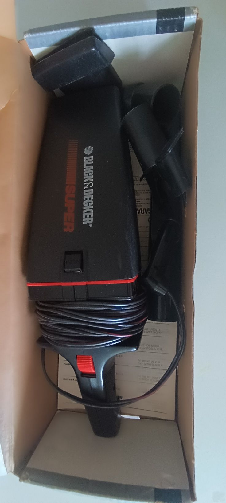 Auto Aspirador Black&Decker