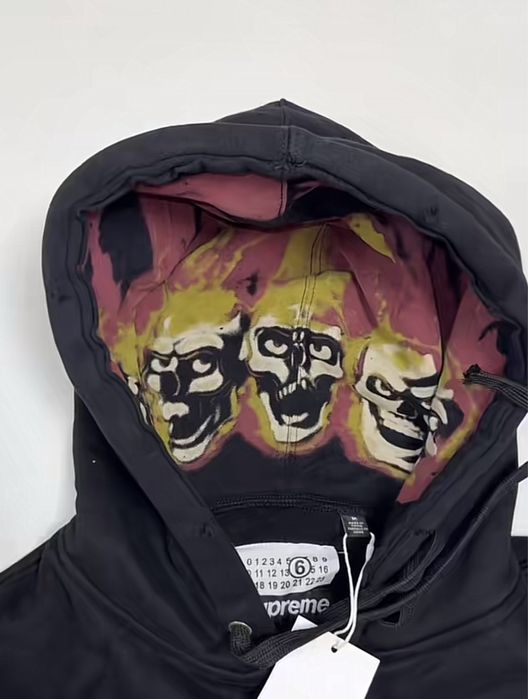 зип худи Maison Margiela X supreme zip up rick owens raf simons