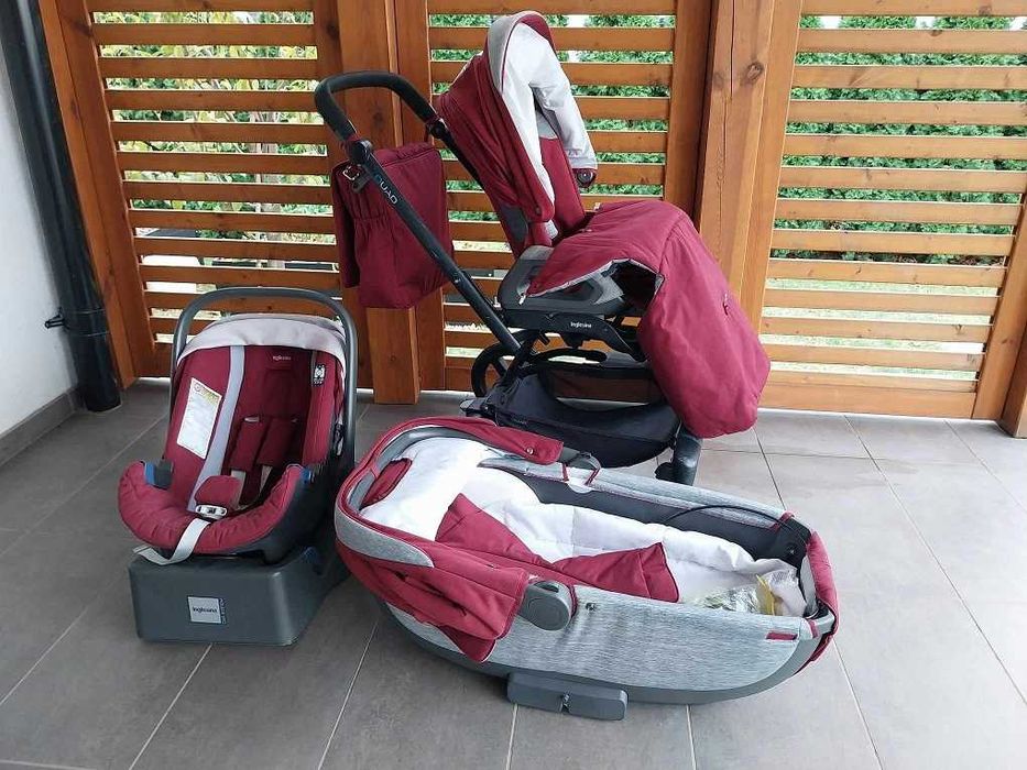 Wózek dziecięcy 3w1 INGLESINA QUAD PRO