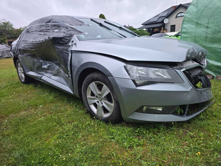 Skoda Superb III 2.0 TDI 2019r. DSG pierwszy wł Uszkodzony Okazja FV
