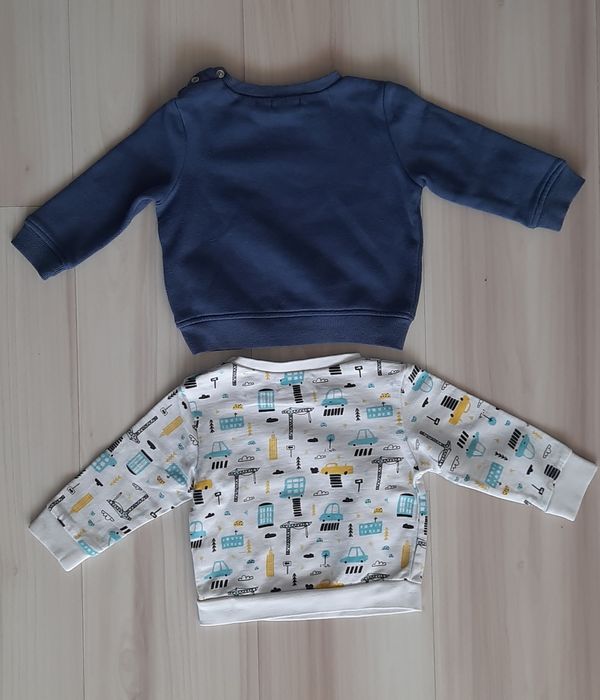 Zestaw 13szt: Bluza, Bluzka r.74-80