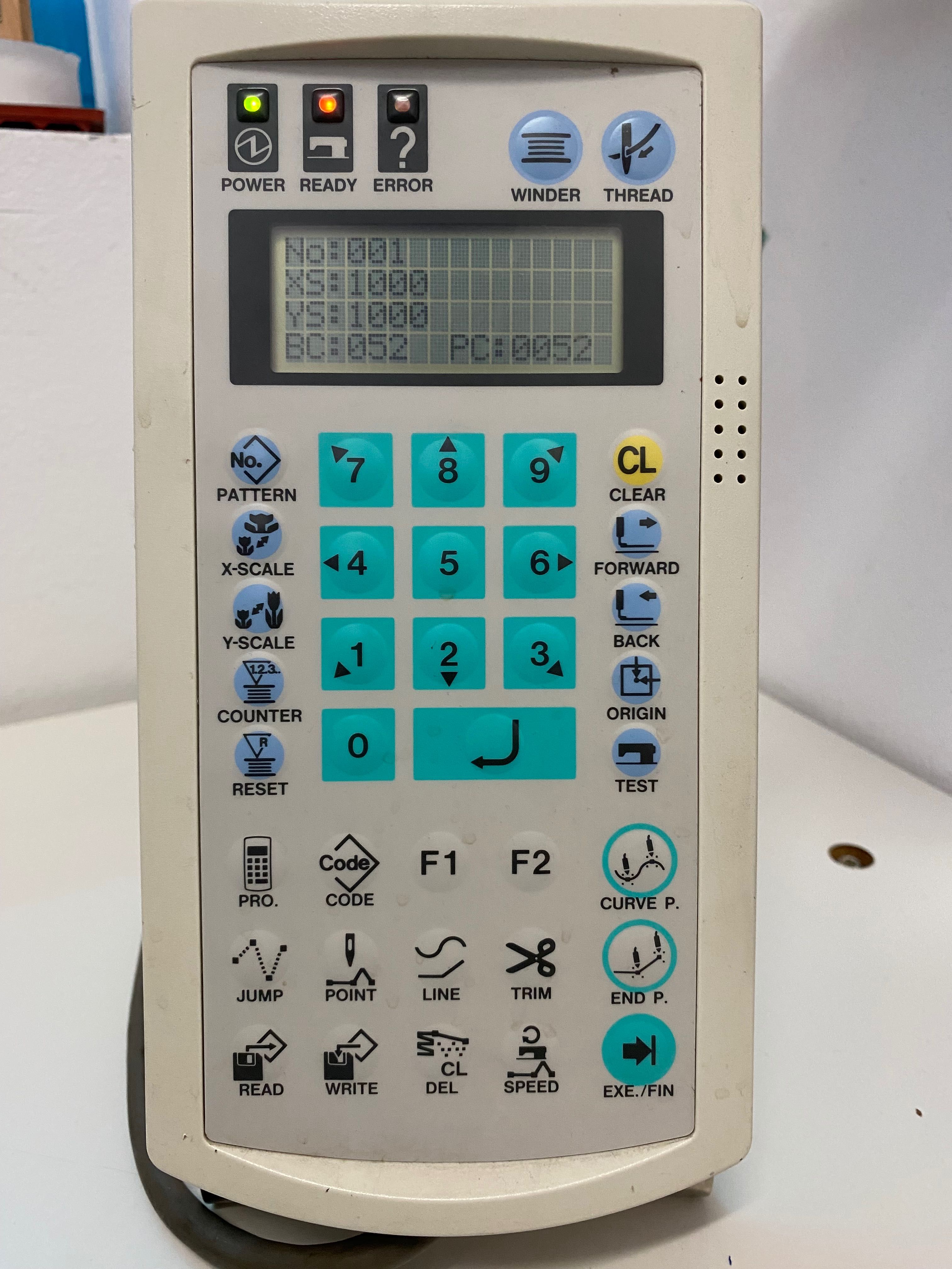 Juki AMS-210D automat z polem szycia hafciarka aplikacje koperty
