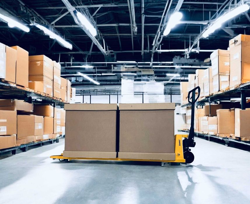 Paleciak długie widły 1800mm. Długi paleciak ręczny AC, wózek paletowy