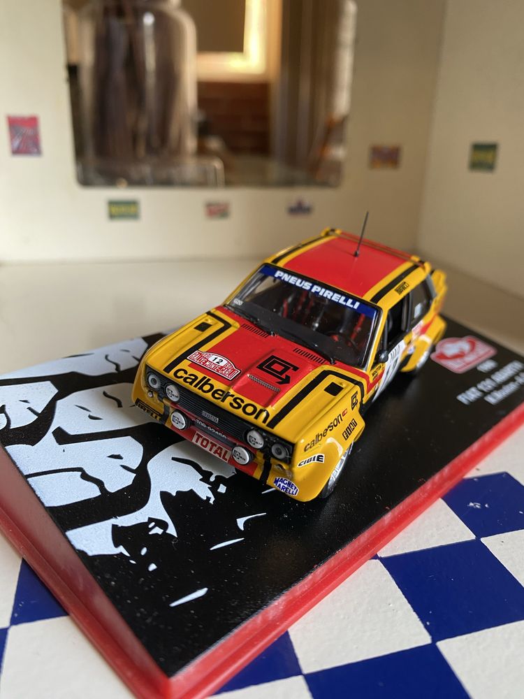 Miniatura Fiat 131 Abarth Michelle Mouton