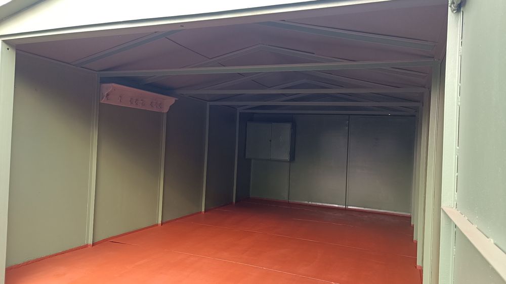 Гараж металлический 6.1х3.5