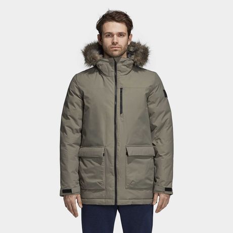 Оригінал Парка куртка чоловіча Adidas CY8603 зимова XL 56-58