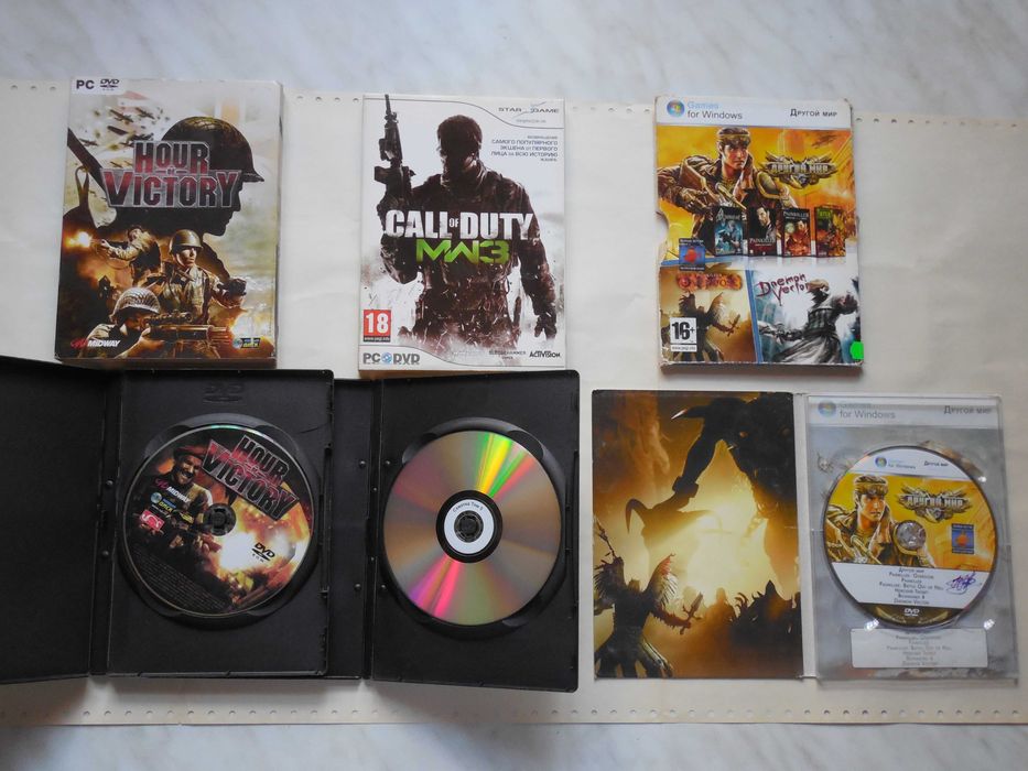 ПК игры. 10 шт. Battlefield, Call of Duty: MW 3, Counter Strike, и др.