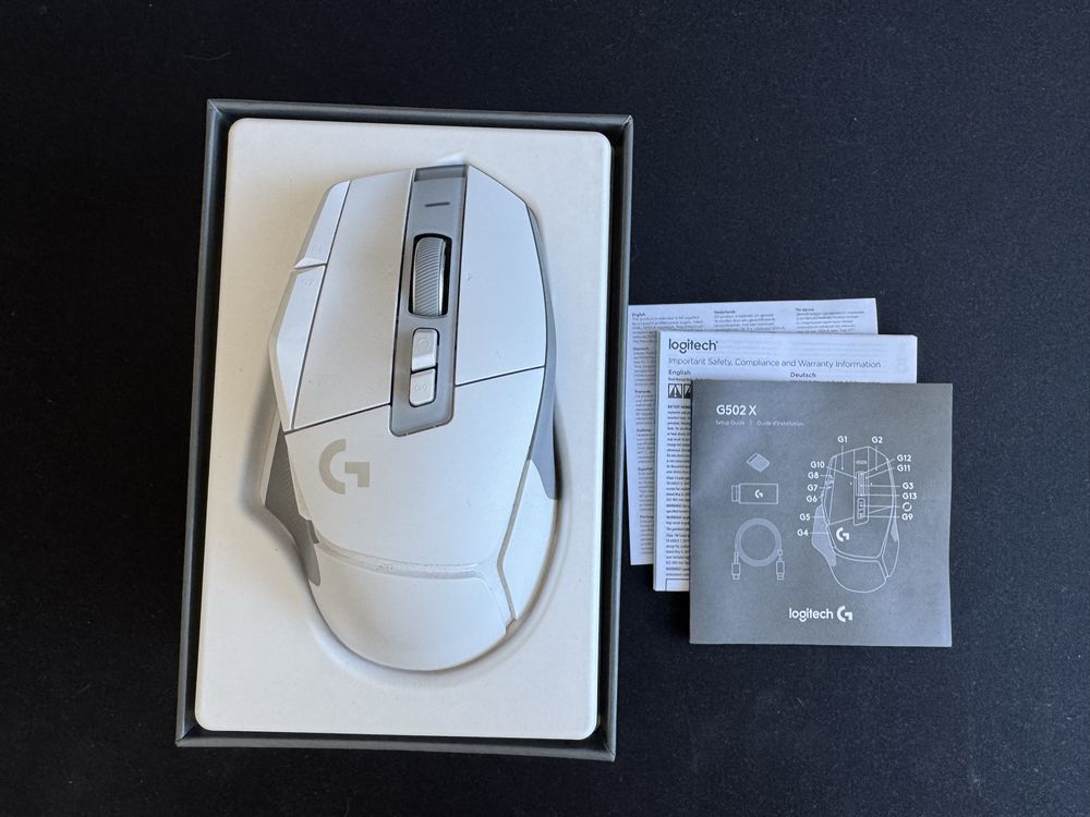 Mysz LOGITECH G502 X Plus Biały