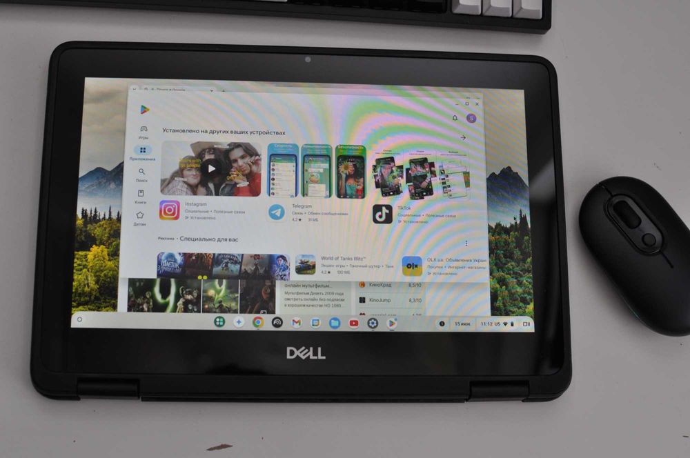 Ноутбук + планшет Dell Chromebook 11-3100 Трансформер Сенсорний 2в1