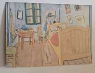 Pocztówka karnet vintage Vincent van Gogh Pokój artysty ok. 1888 r.