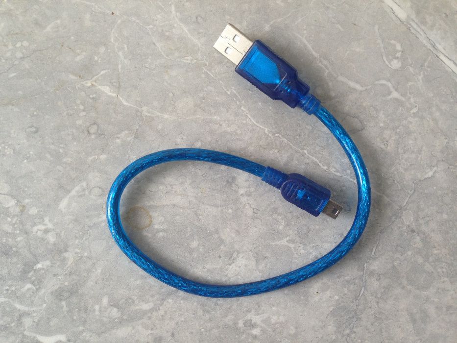 Шнур USB 34см экранированный