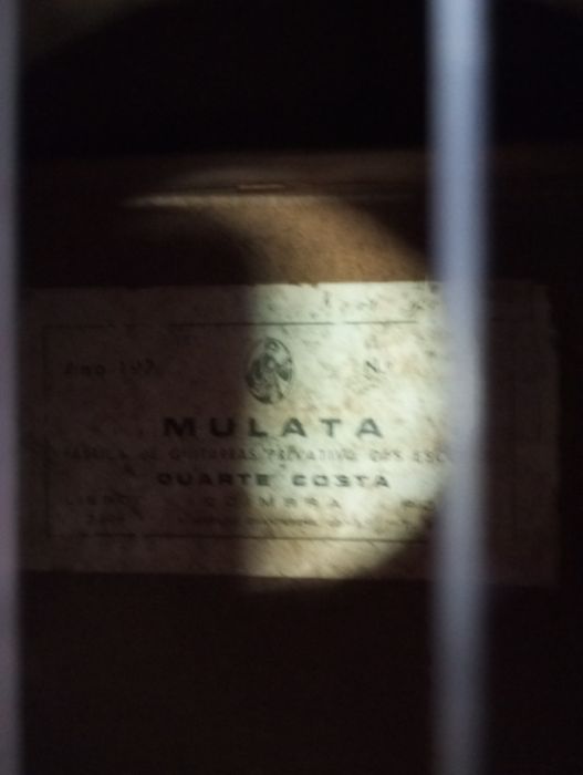 Guitarra antiga Duarte costa