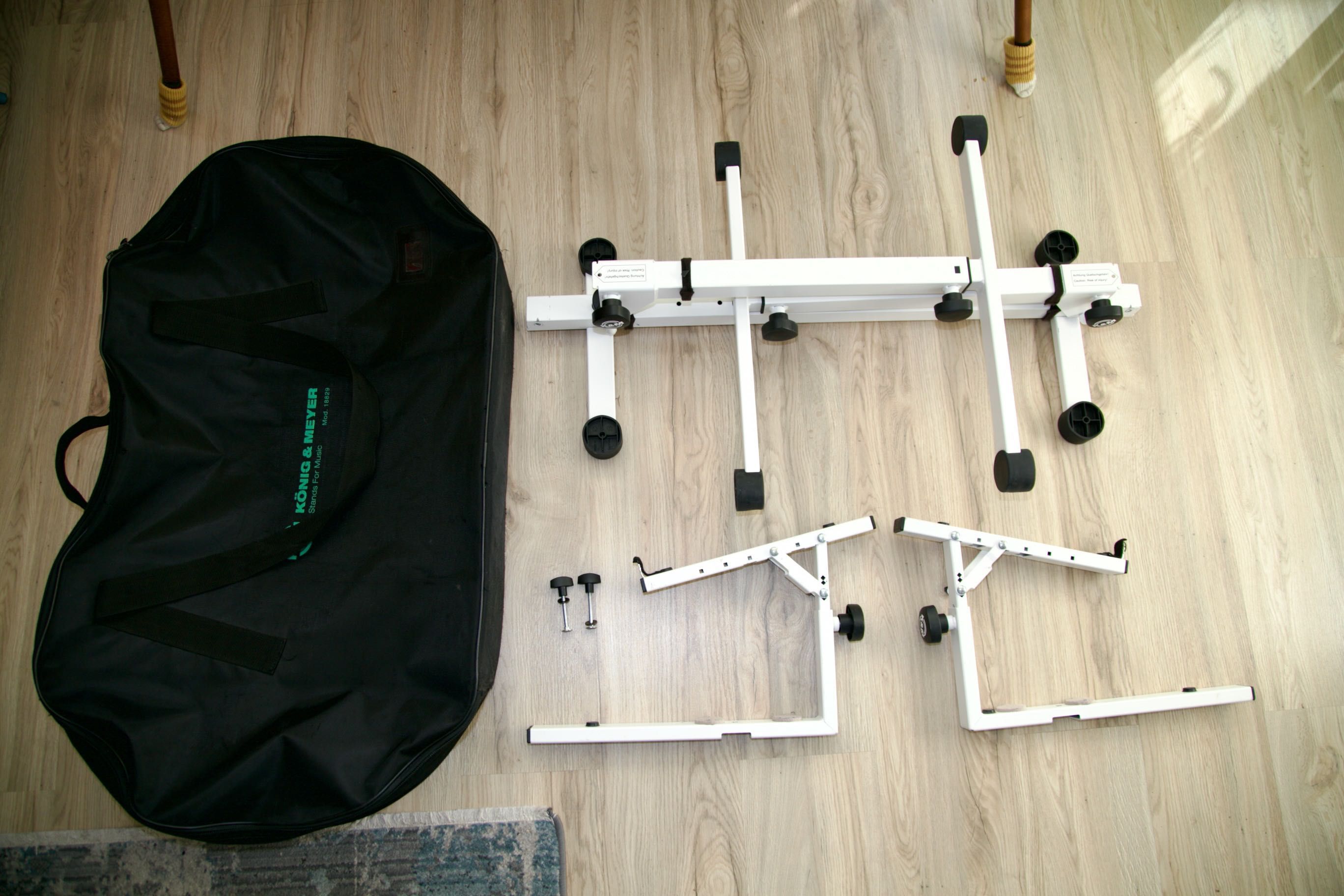 Statyw klawiszowy Konig&Mayer OMEGA PRO+TORBA K&M 18820, 18811, 18829