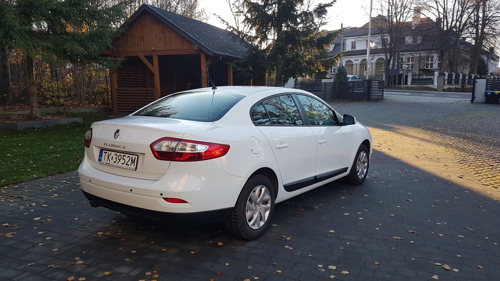 Renault Fluence 1.6 Benzyna 110 KM 2014r Salon PL Jeden Właściciel