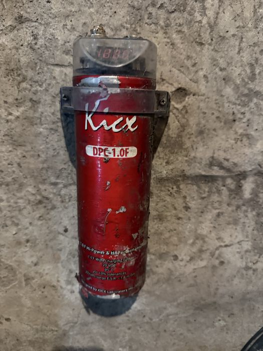 Конденсатор для саба kicx 1.0