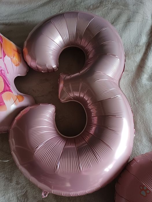 Balony 3 urodziny psi patrol