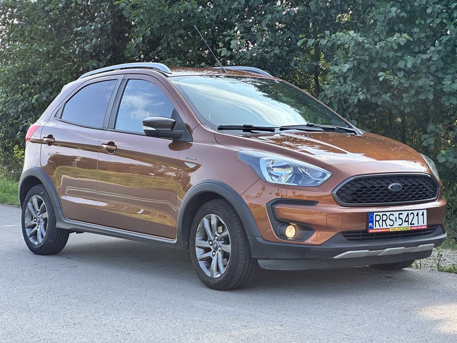 Ford KA+ Plus Active 1.2 2018/19 nowe opony 2x klucz super stan