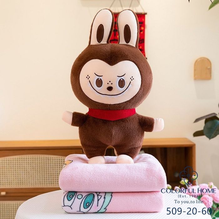 Игрушка-плед Лабубу 3в1 47 см