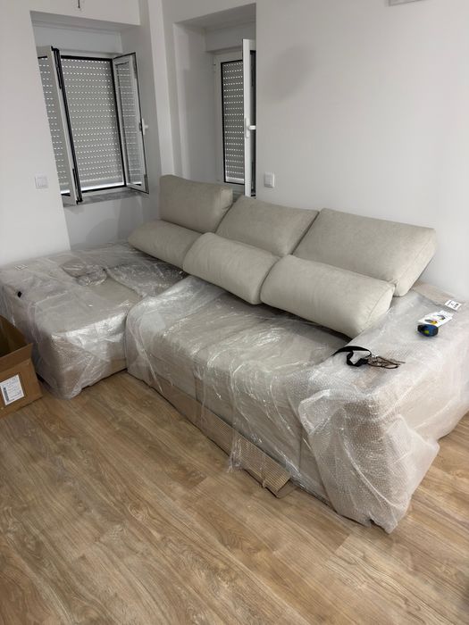Sofa Chaise Longue - Bege