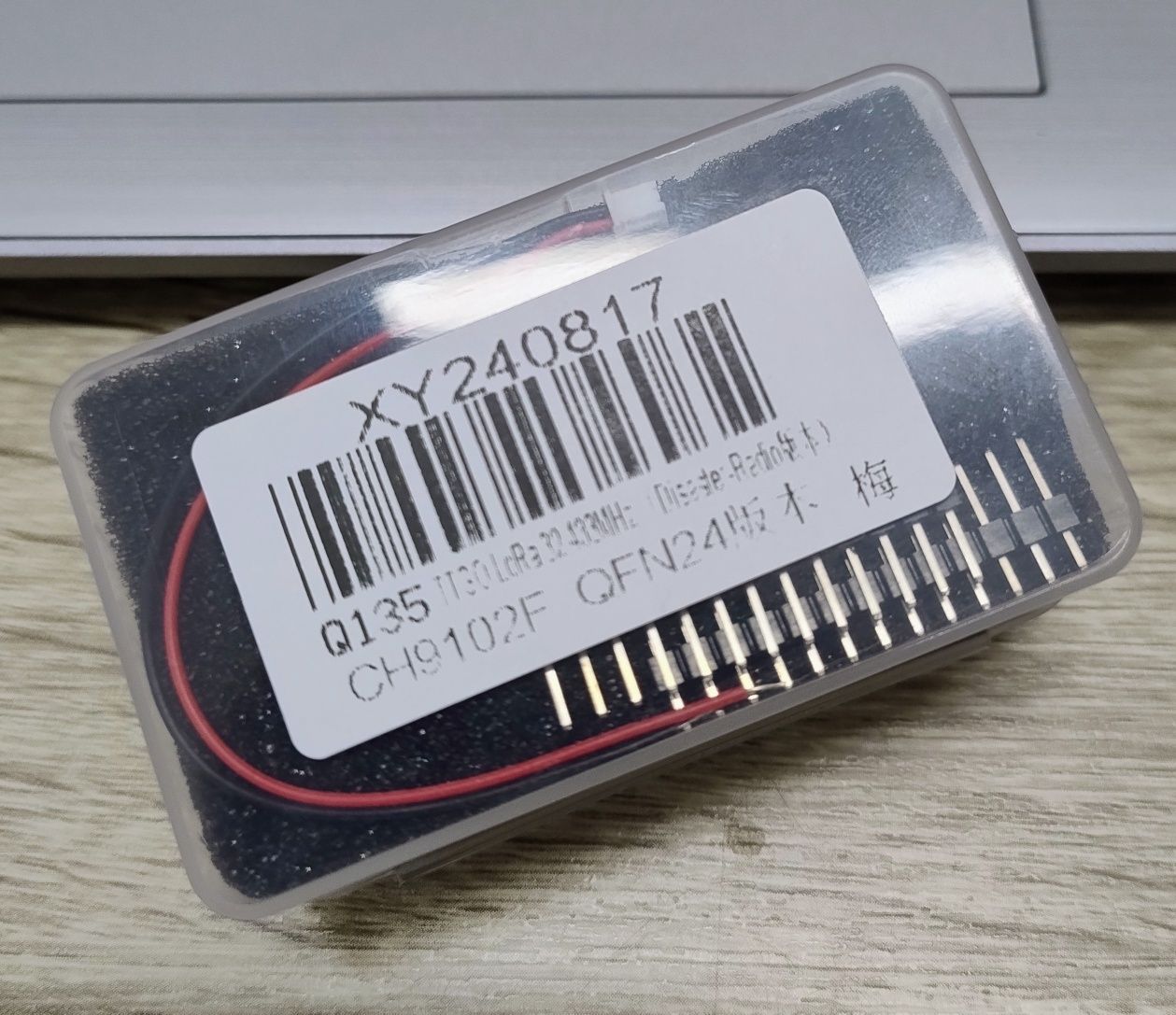 Модуль LILYGO ESP32 TTGO Lora 433/470 MHz
Бездротовий трансивер LILYGO