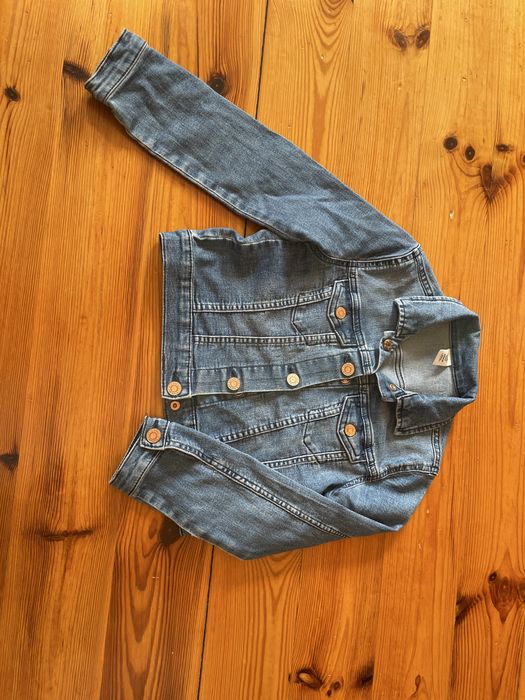 Kurtka jeansowa h&m r.128 hm, dżinsowa