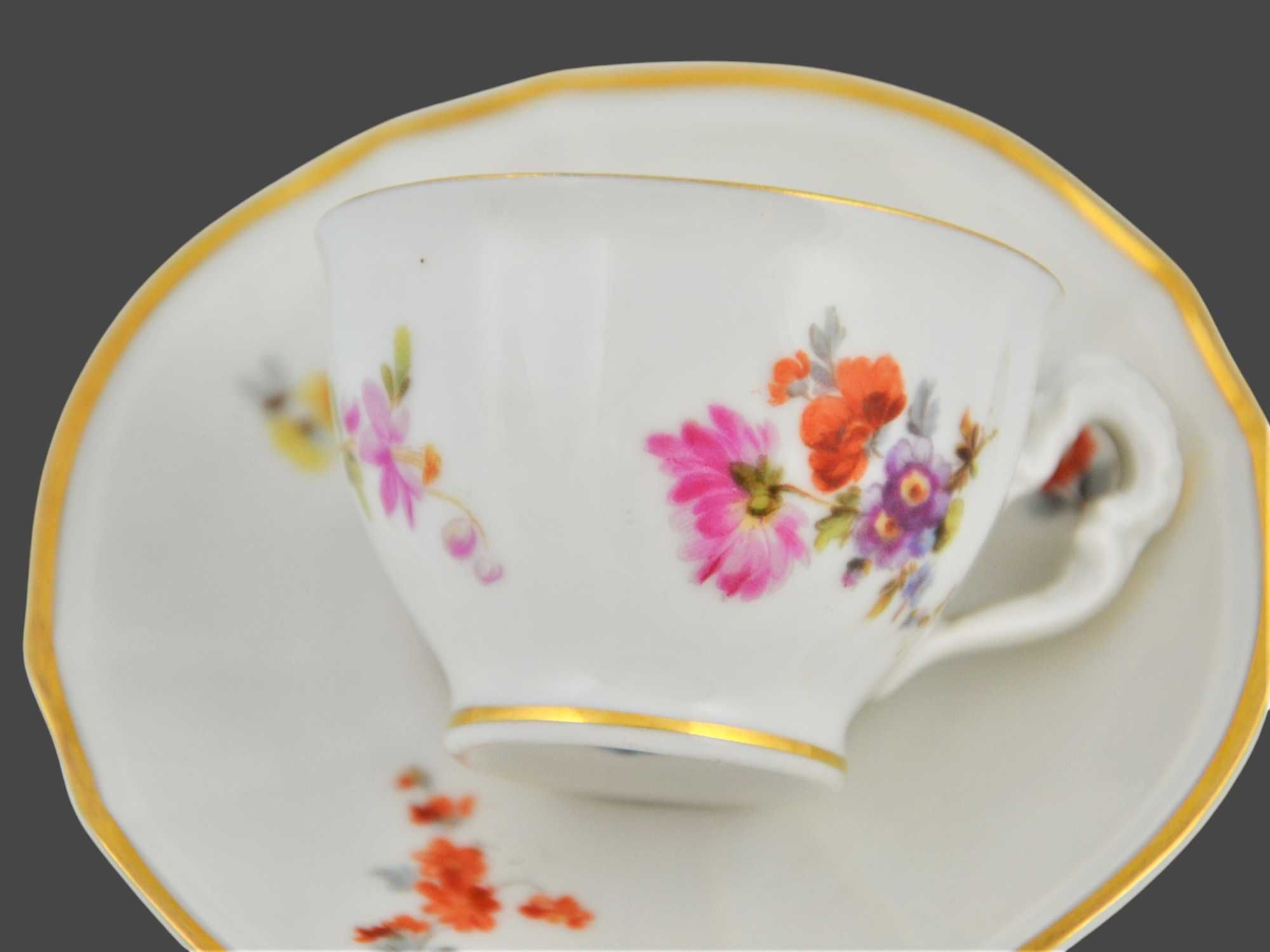 Filiżanka espresso Fürstenberg Dolna Saksonia Niemcy lata 50te