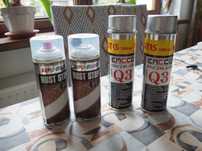 Sprzedam Spray Zink Jasny - 2szt. oraz Silver Satin Mat - 2szt.