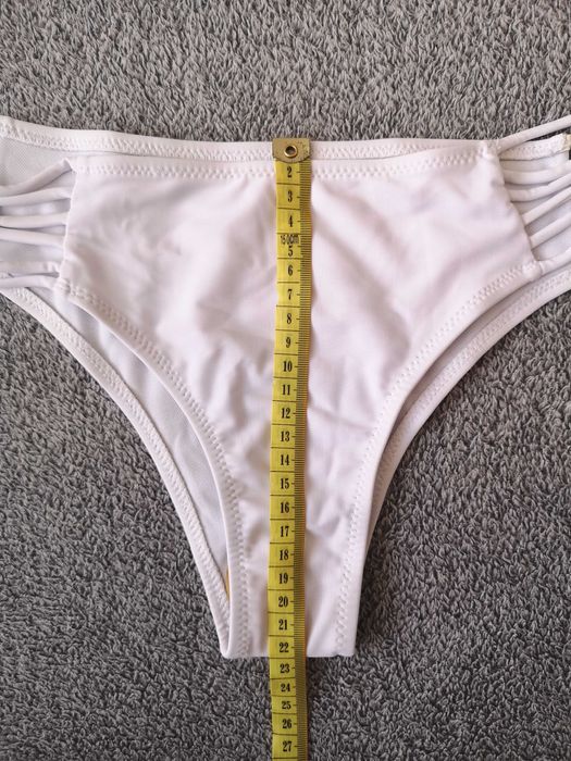 Strój kąpielowy dwuczęściowy damski biały r.M NOWY!