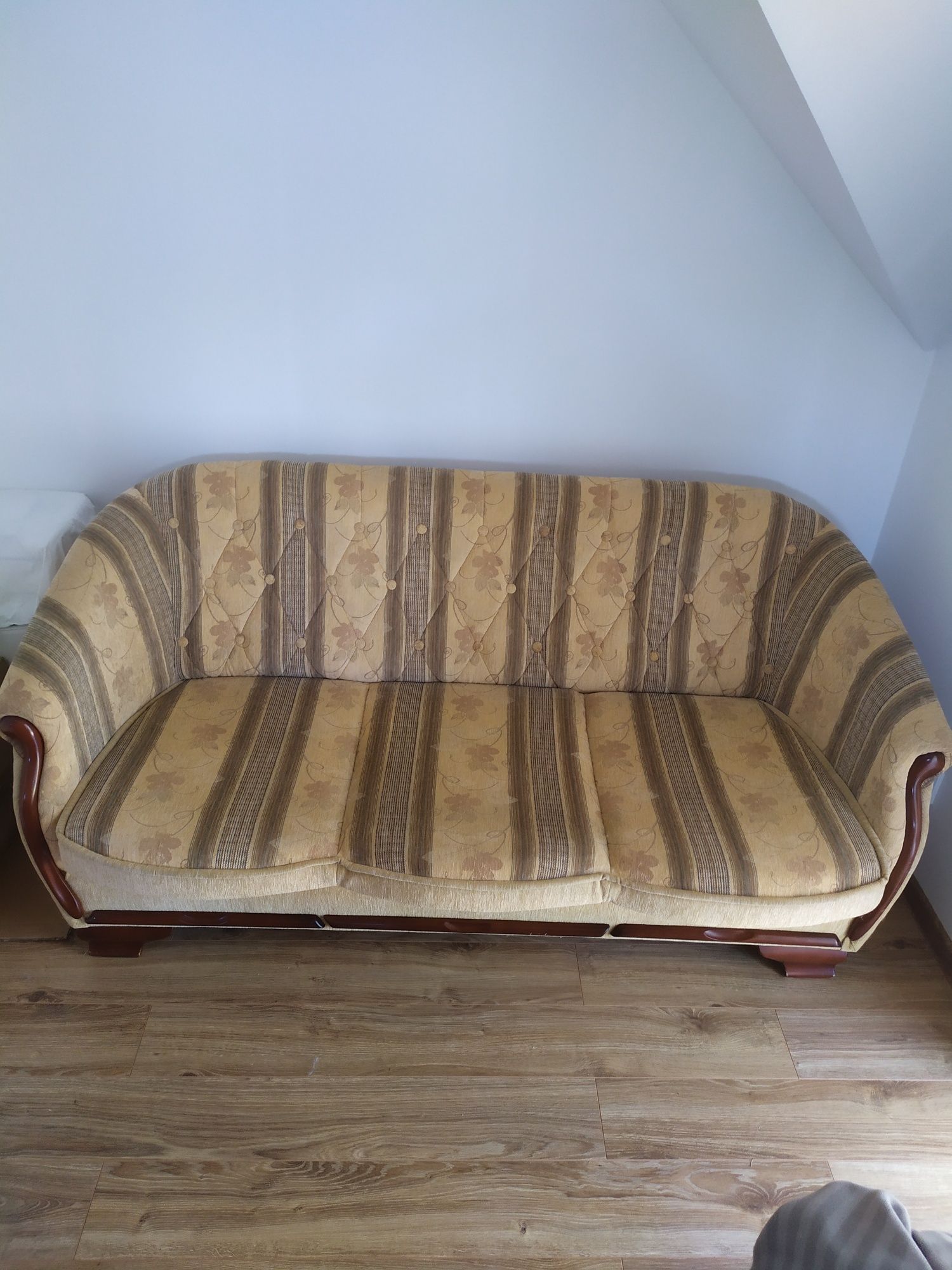 Kanapa rozkładana sofa vintage