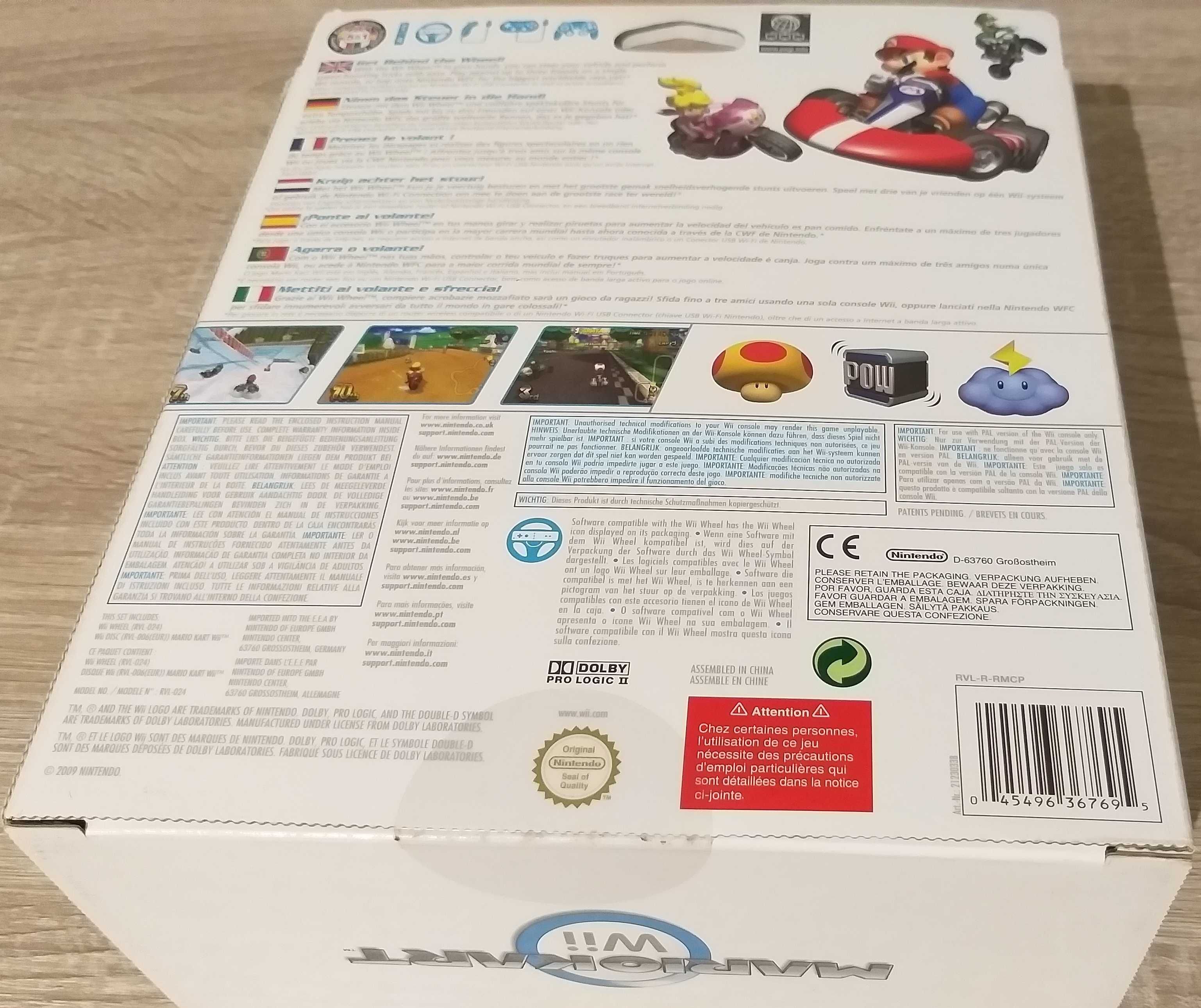 Mario Kart - Bundle jogo + volante