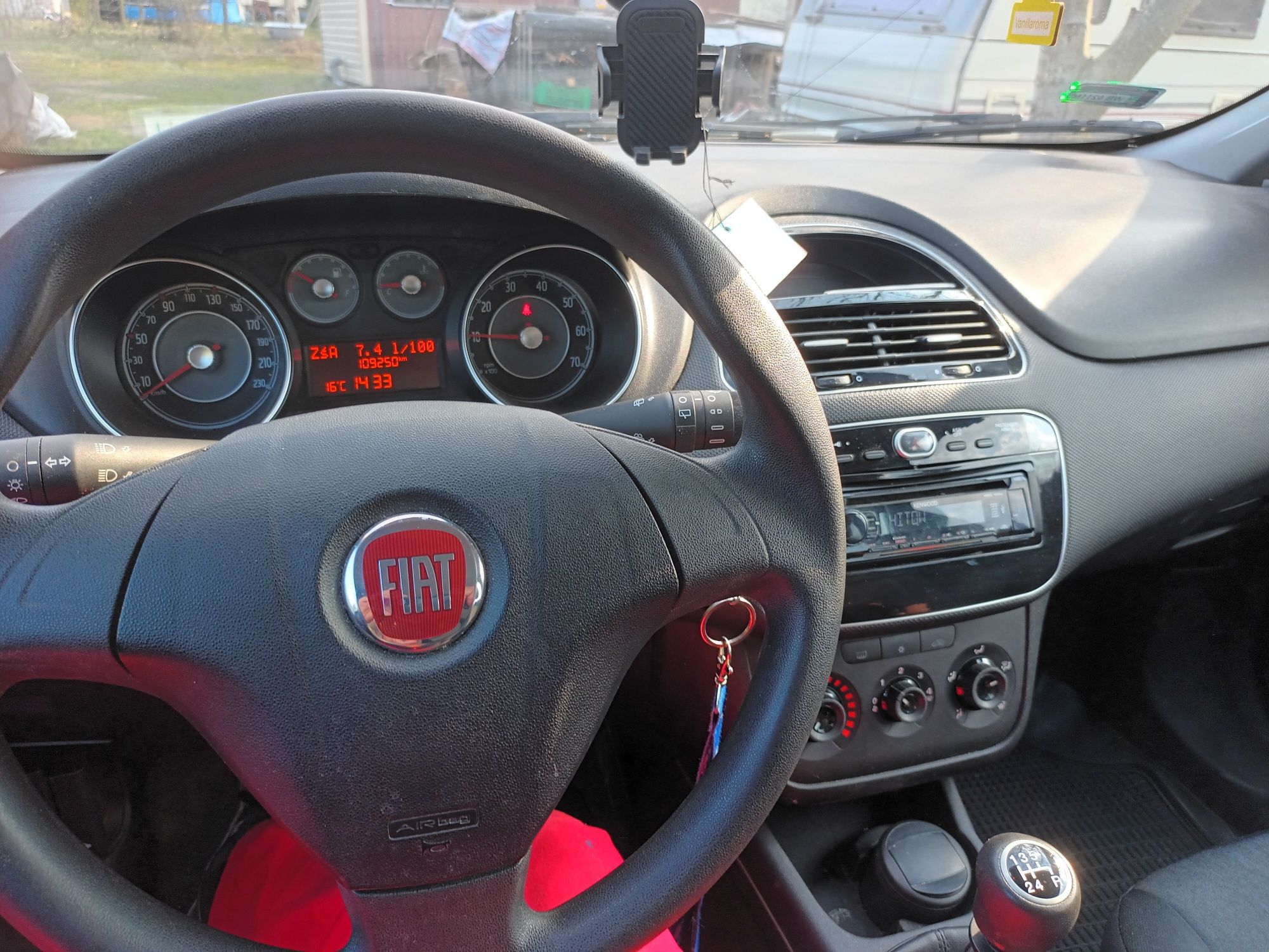Fiat Punto LPG, przebieg 111 tys