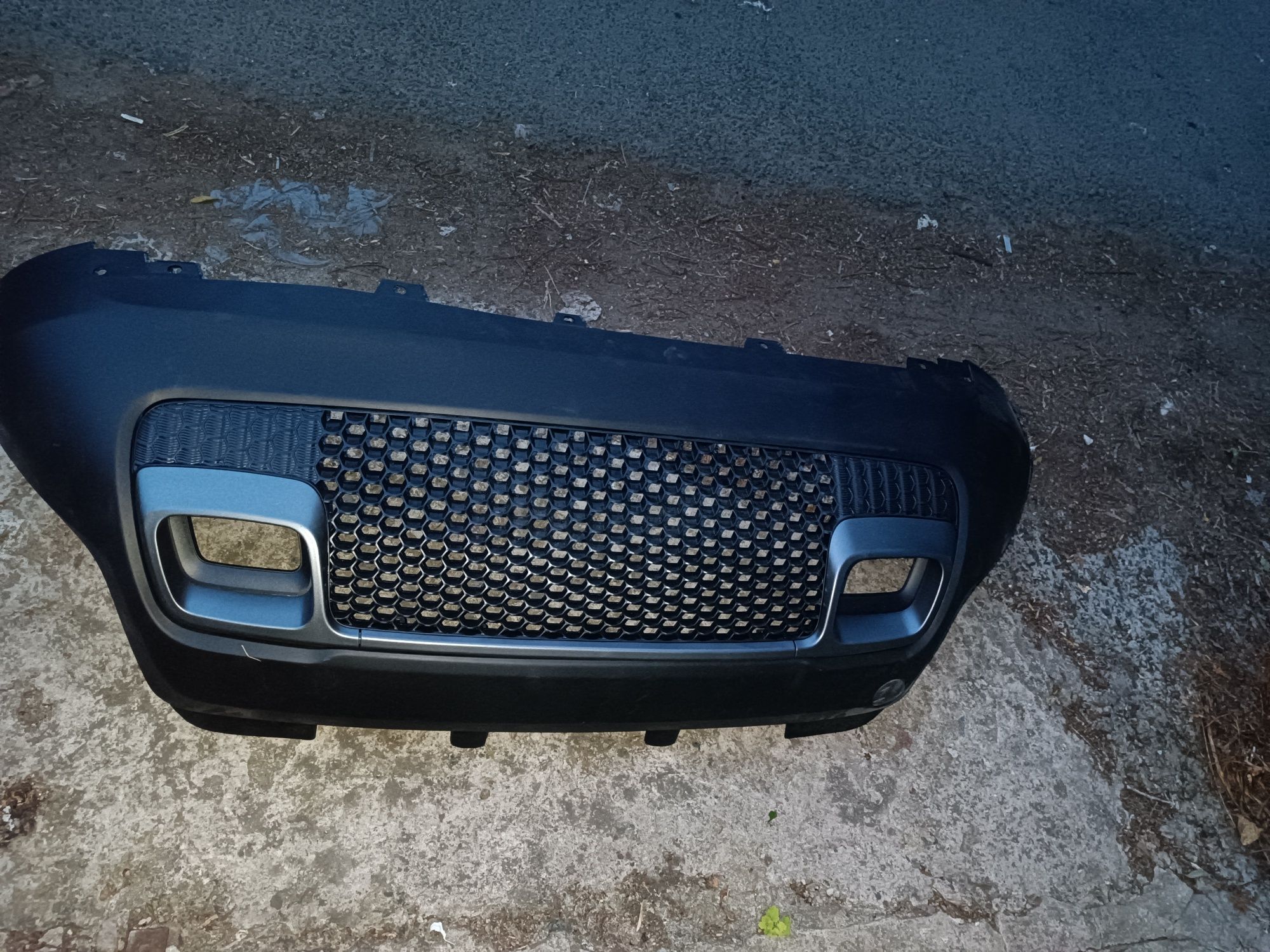 Низ бампера на jeep compass trailhawk 2017-2021