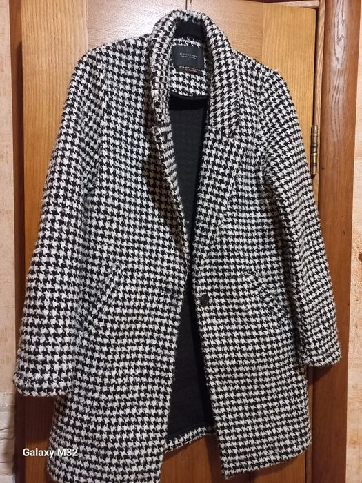 Пальто  SCOTCH#SODA.чорно біле, розмір XS