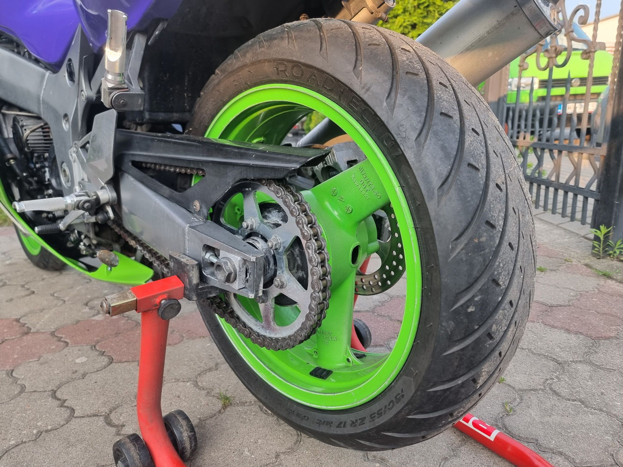 KAWASAKI ZX-9R 1995R. 143km Mocna i nieokrzesana.