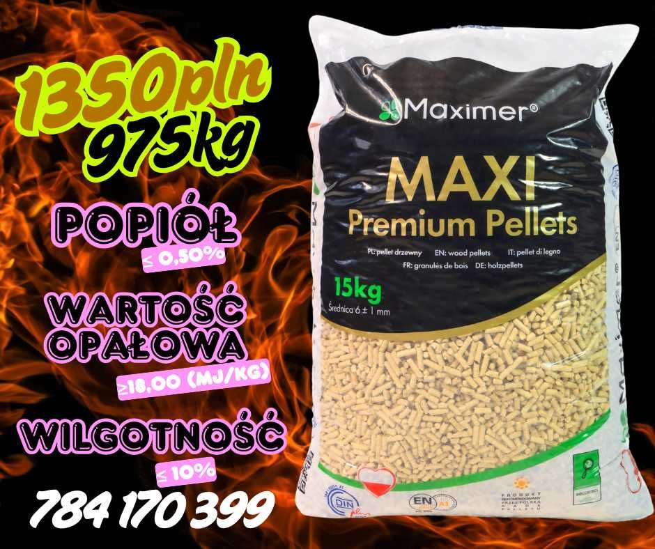 Pellet drzewny Maximer (DINplus ENplus®) Producent