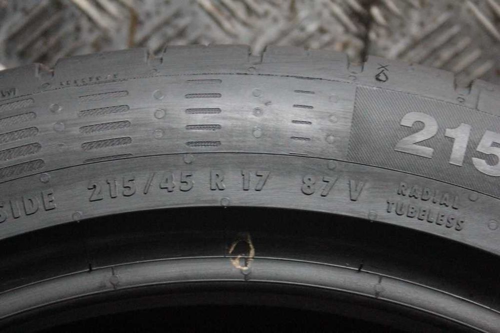 215/45/17 Continental ContiEcoContact 5 215/45 R17 87V jak nowe