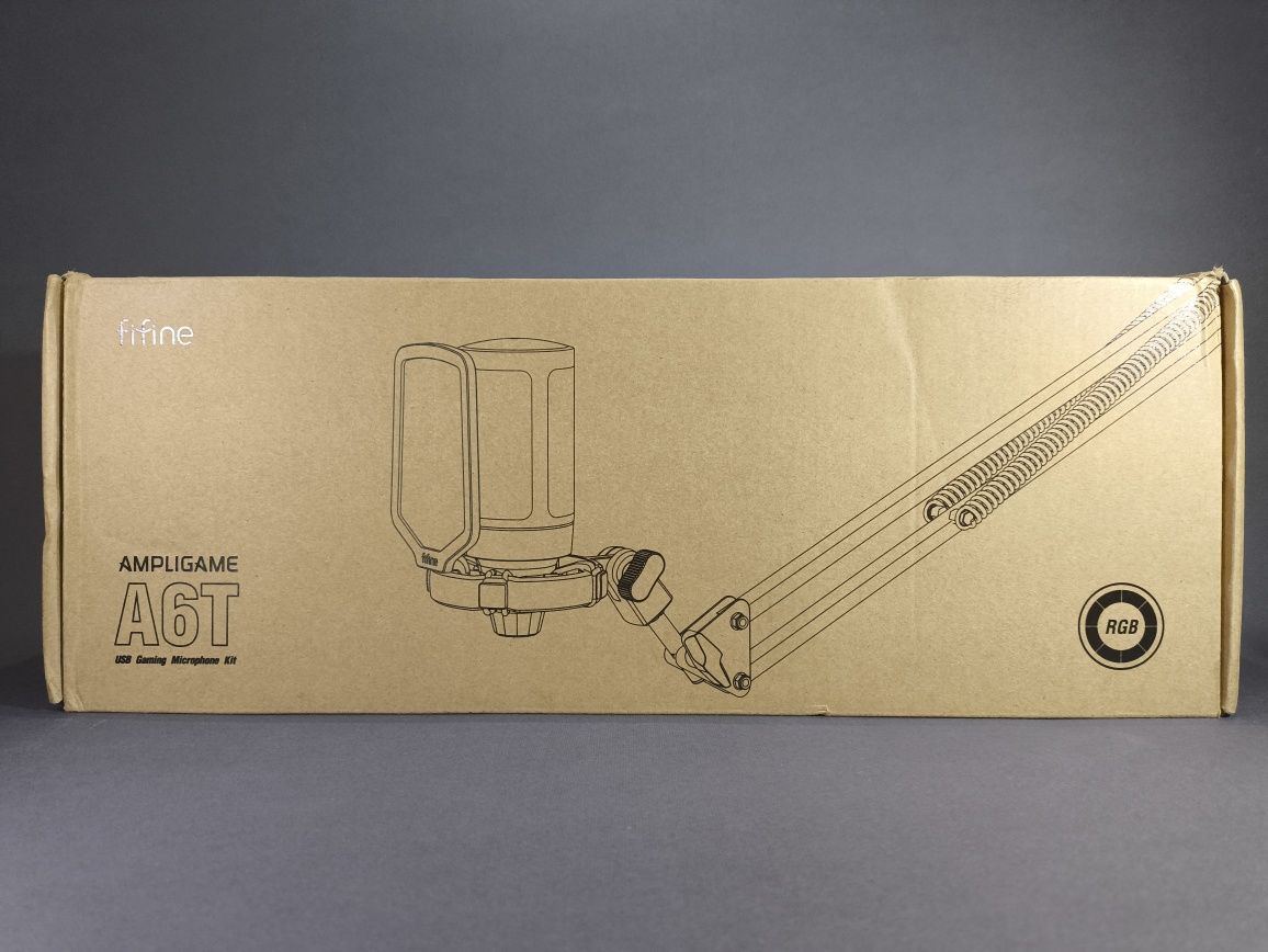 ‼️Fifine A6T Ampligame - конденсаторний USB мікрофон для ПК + гарантія
