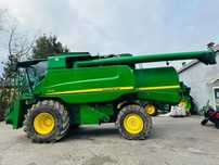John Deere T670  Kombajn John Deere T670! Ładny! Stół do rzepaku! 2012 ROK claas lexion