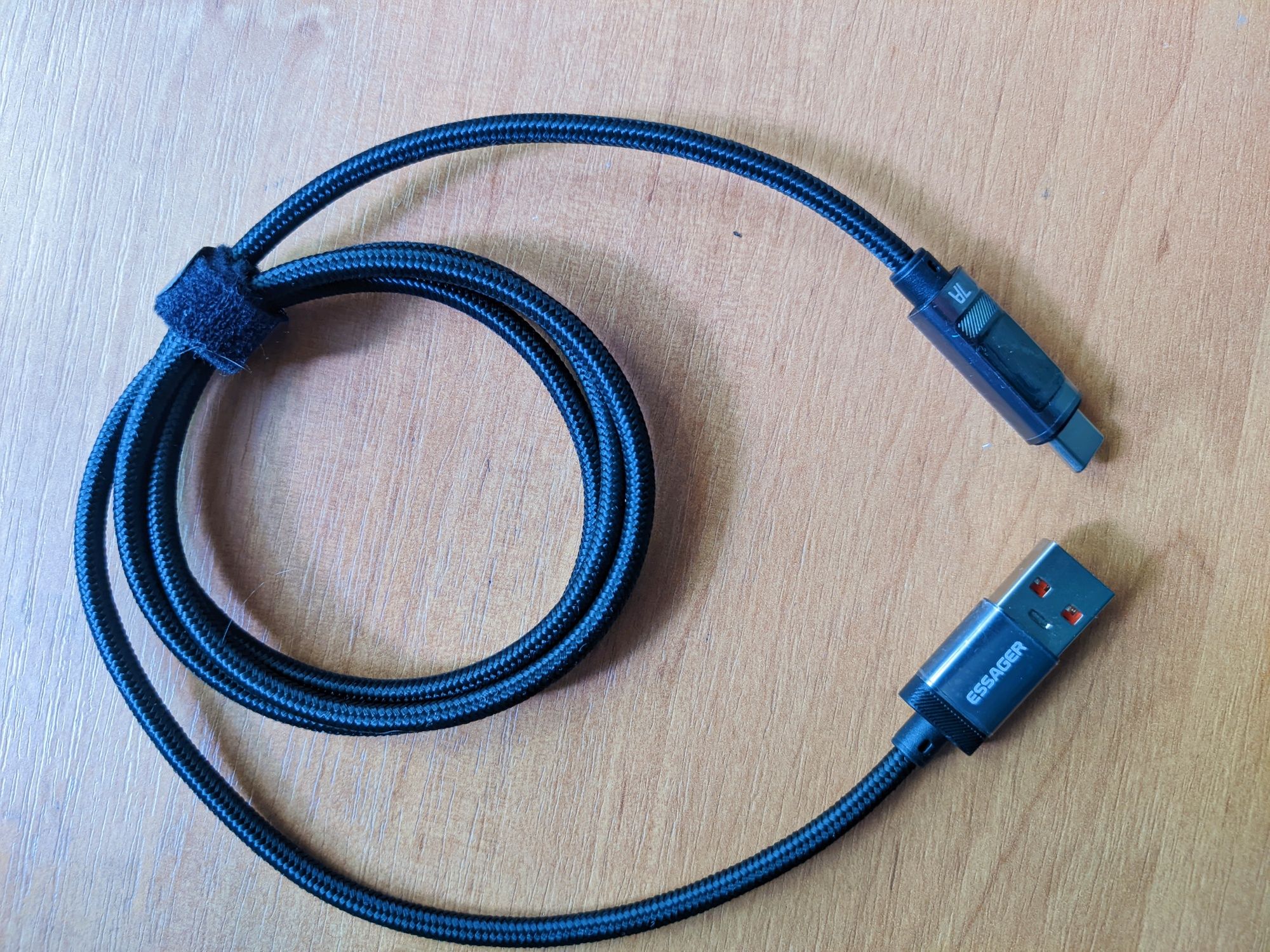 Тестер кабель з дисплеєм 7A USB A to Type C 100W для OnePlus